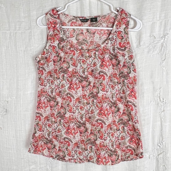 💕Eddie Bauer Cotton Tank Top Sz XS 2X H.P. - Picture 4 of 7